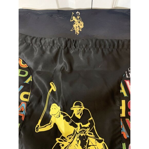 New U.S. POLO ASSN USPA Drawstring Bag Tote NWT - Picture 4 of 5